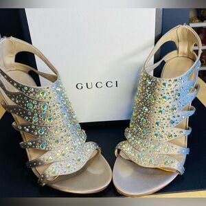 Gucci GIVCI Strappy Sandals.  Authentic.